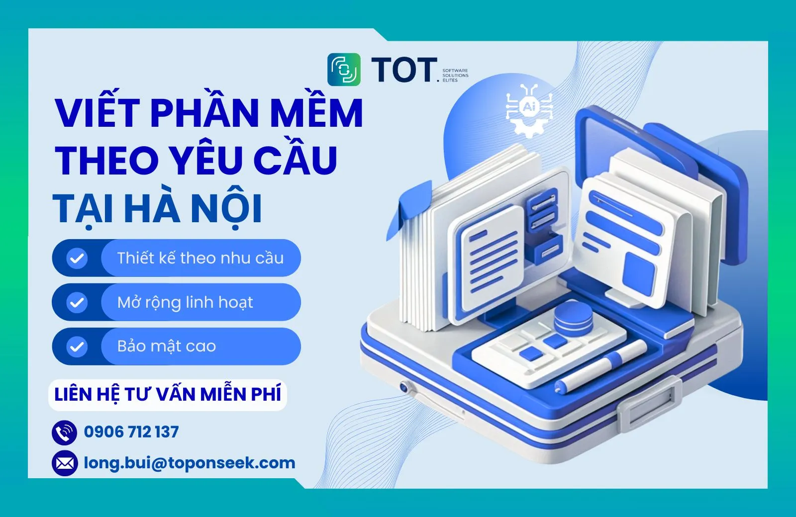 viết phần mềm theo yêu cầu tại hà nội