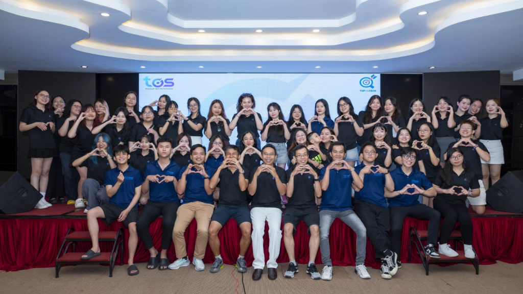 Đội ngũ nhân viên TOT là những con người sáng tạo, tận tâm