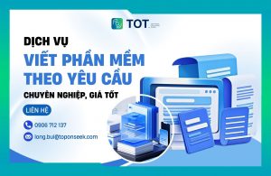 viết phần mềm theo yêu cầu