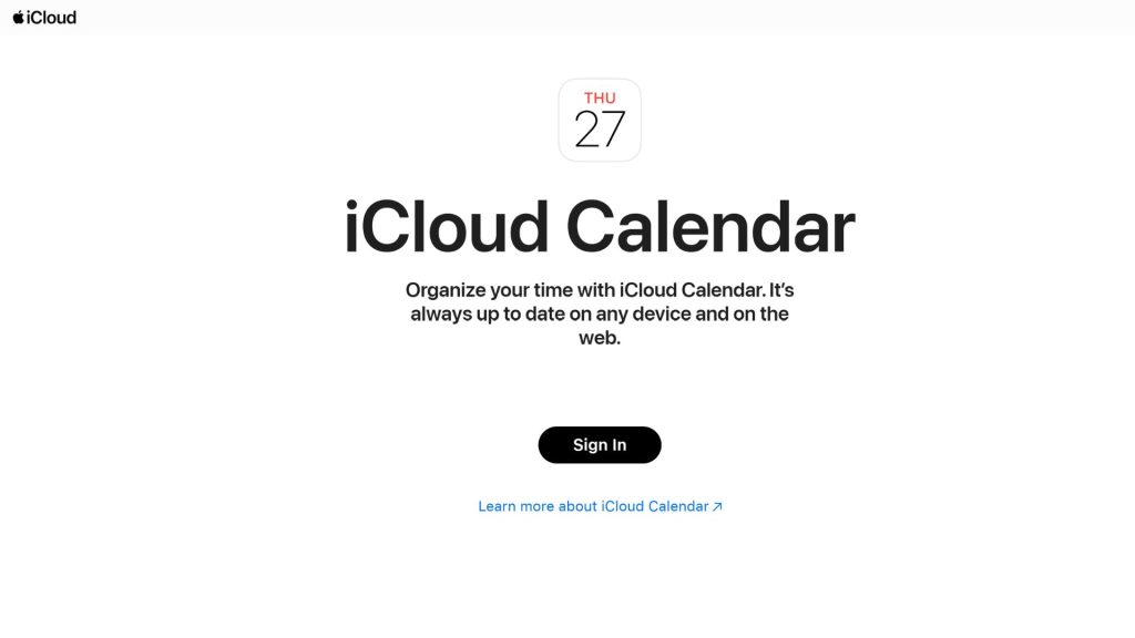 Apple Calendar app lịch iPhone