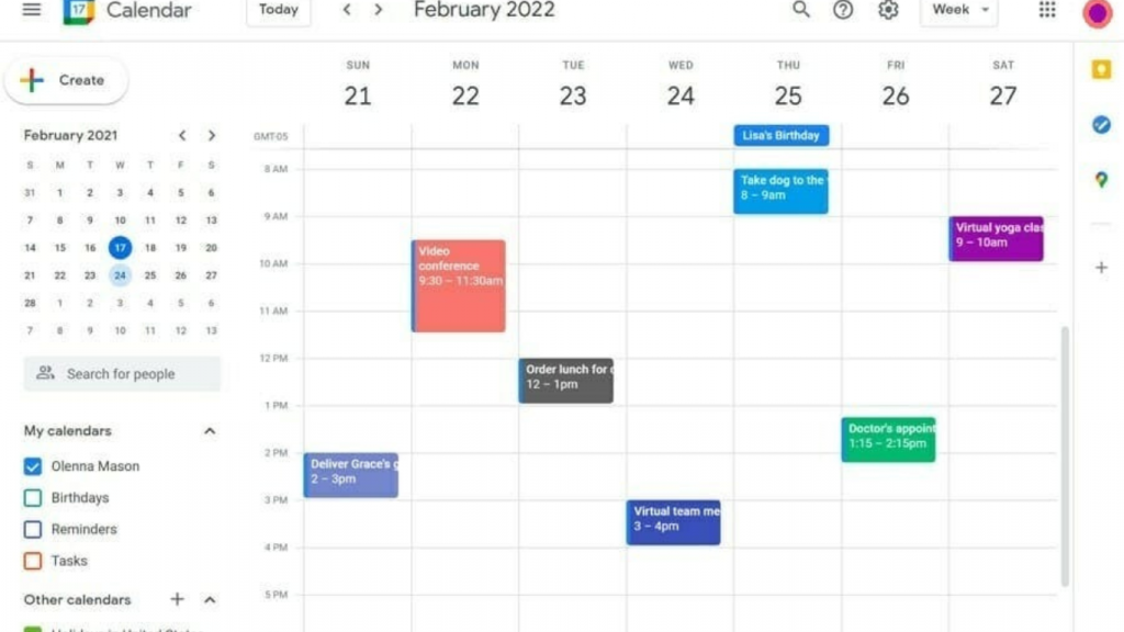 Google Calendar là app lập kế hoạch cá nhân miễn phí