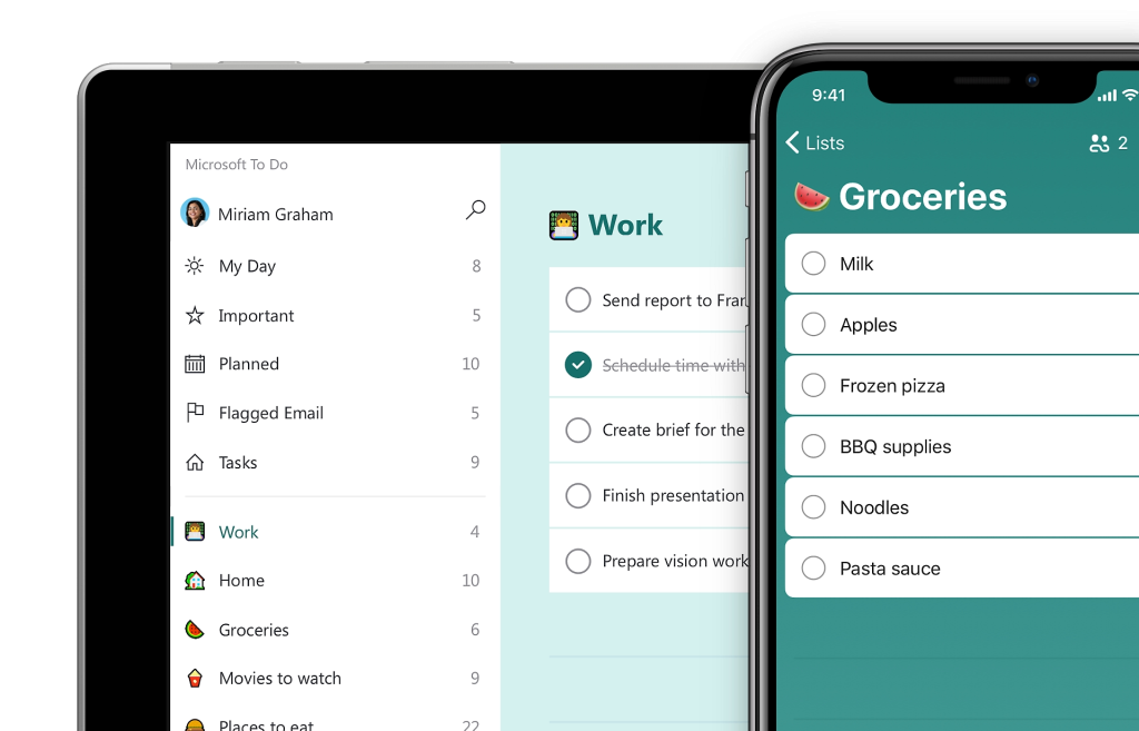 Microsoft To Do – phần mềm lập kế hoạch công việc trên máy tính với My Day và reminder.