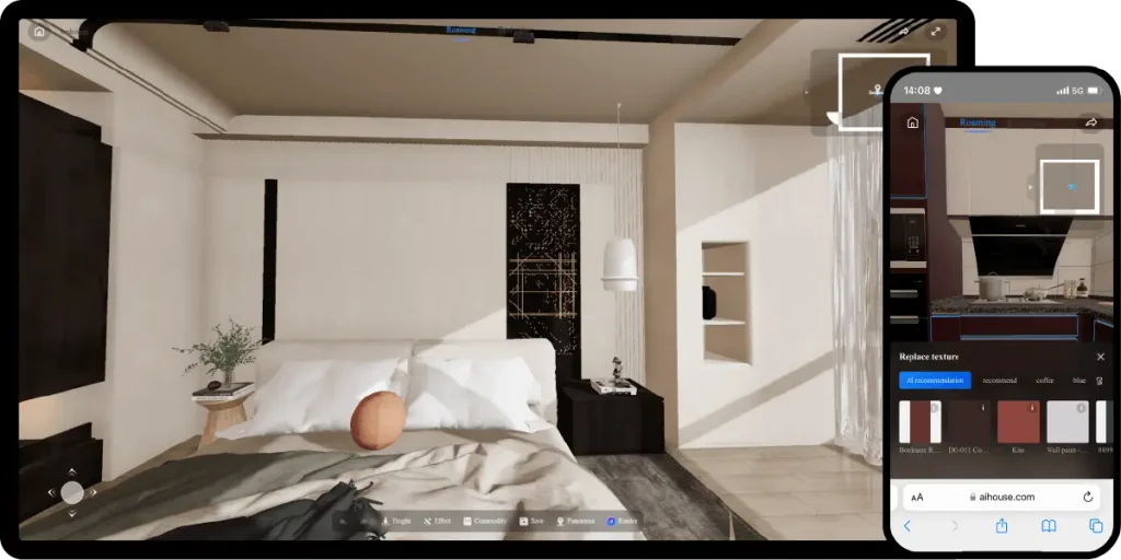 Free AI-powered home design software AiHouse