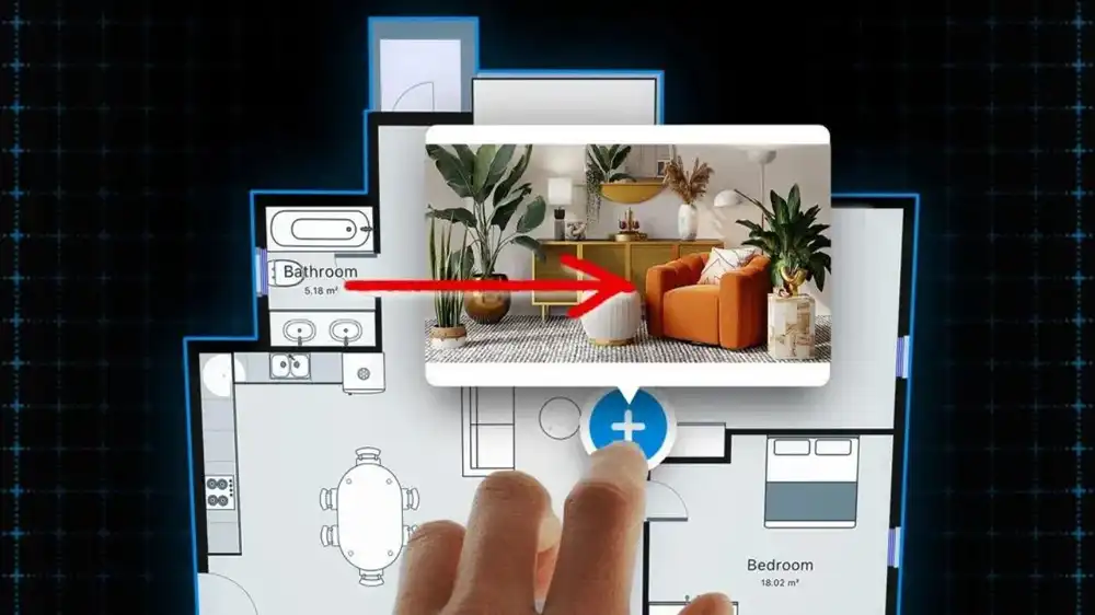 Free mobile home design app MagicPlan