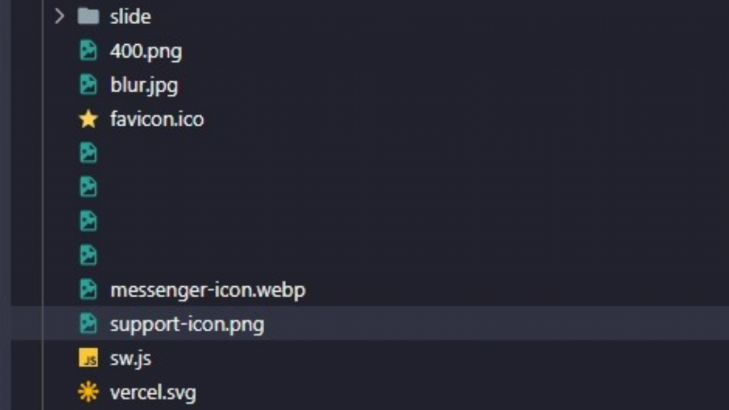 Ví dụ cấu trúc thư mục dư án React Native