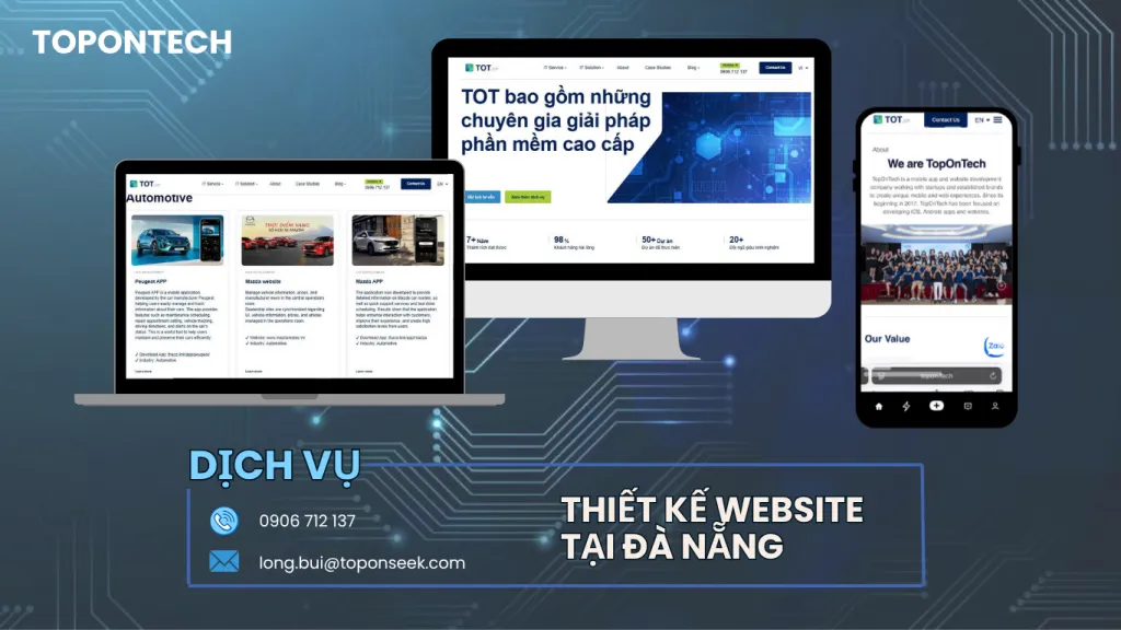Agency thiết kế web chuyên nghiệp, uy tín ở Đà Nẵng