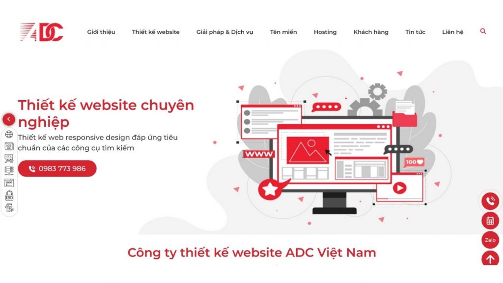 Công ty thiết kế web ADC