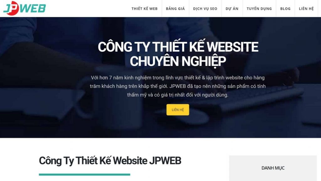 công ty thiết kế website tại TPHCM