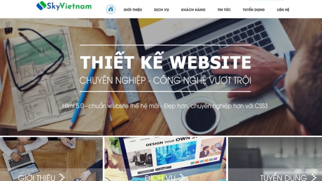Sky Việt Nam là công ty thiết kế web chuyên nghiệp TPHCM