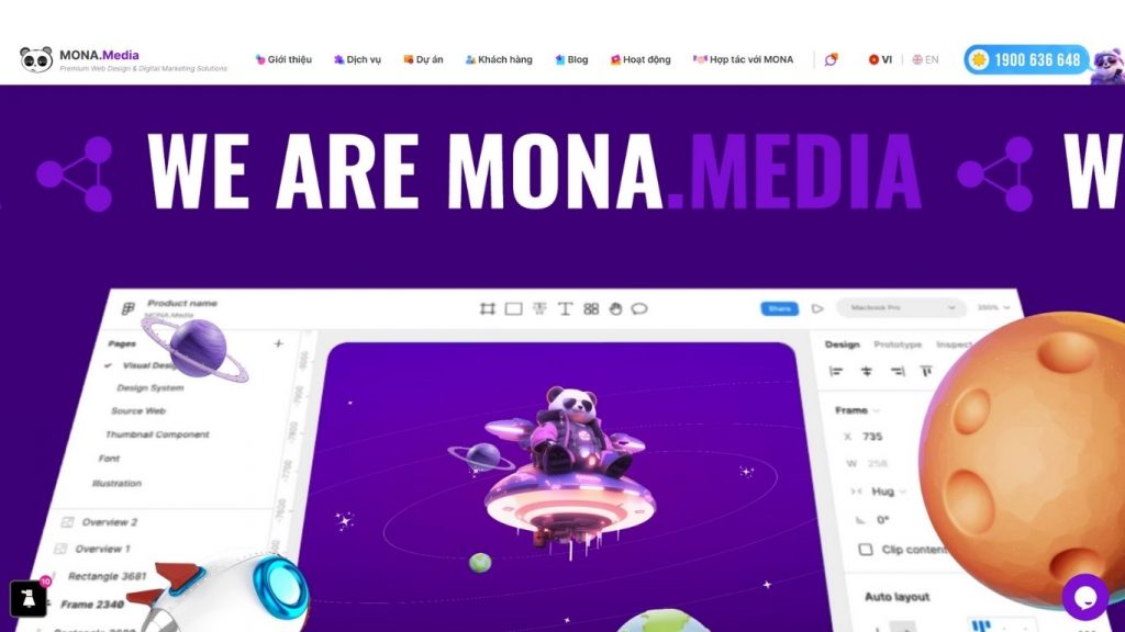 Mona Media là công ty thiết kế website chuẩn SEO TPHCM
