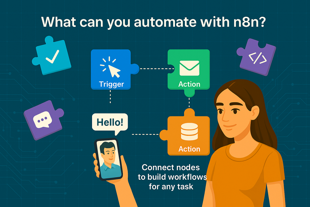 Cách thức hoạt động của n8n automation