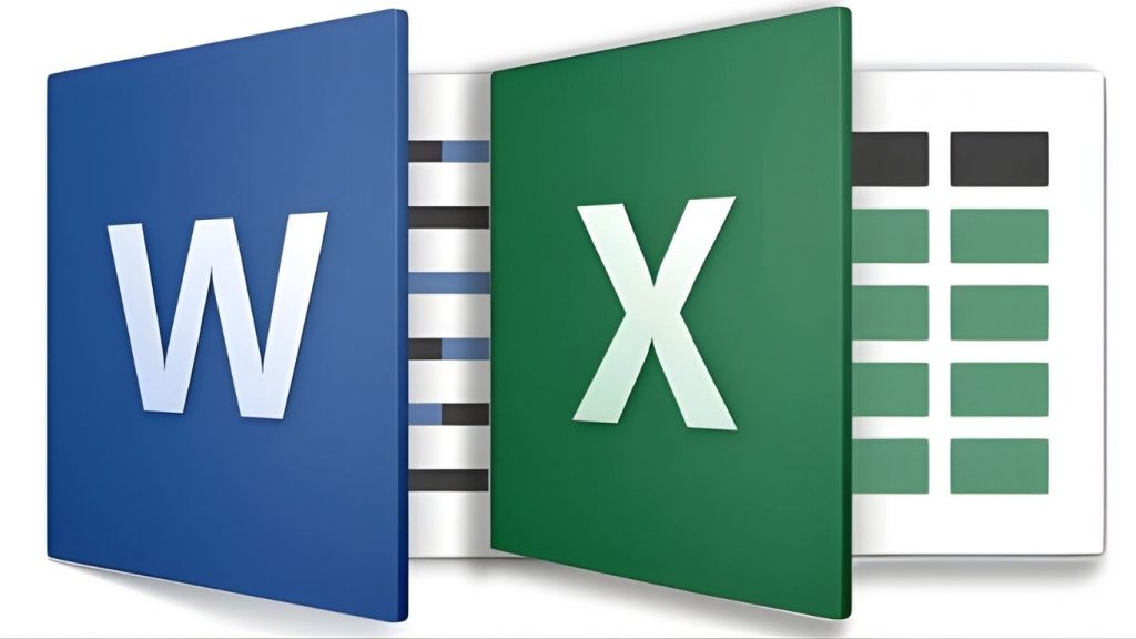 Microsoft Word và Excel là phần mềm ứng dụng trên máy tính
