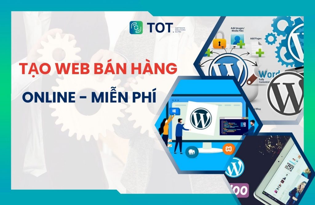 tạo web bán hàng online miễn phí