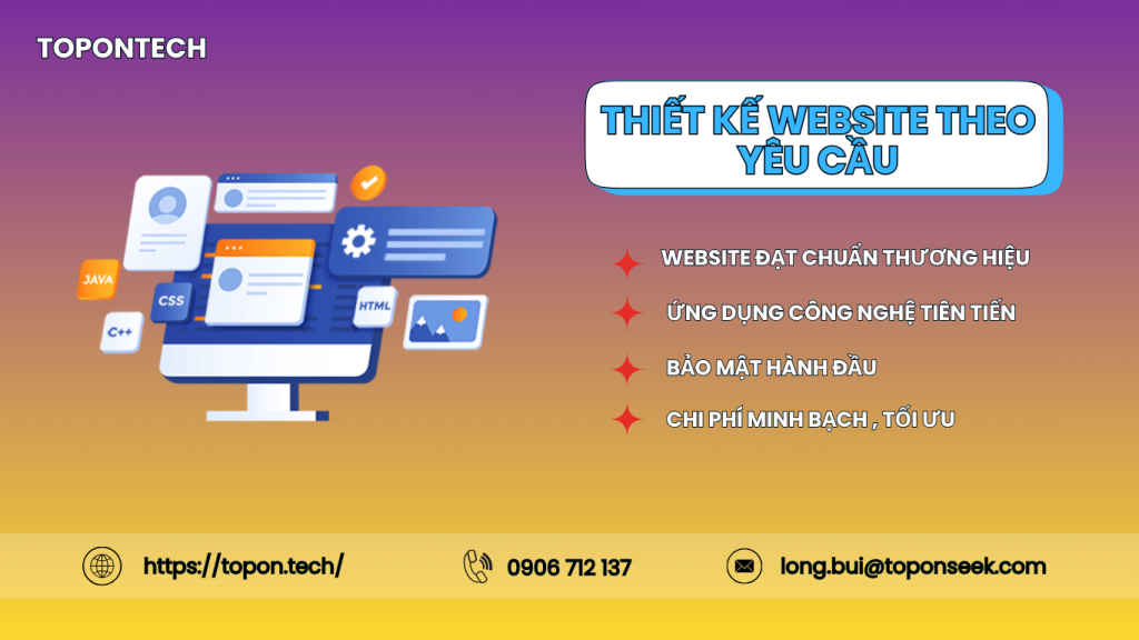 Lợi ích khi chọn công ty thiết kế website theo yêu cầu TOT