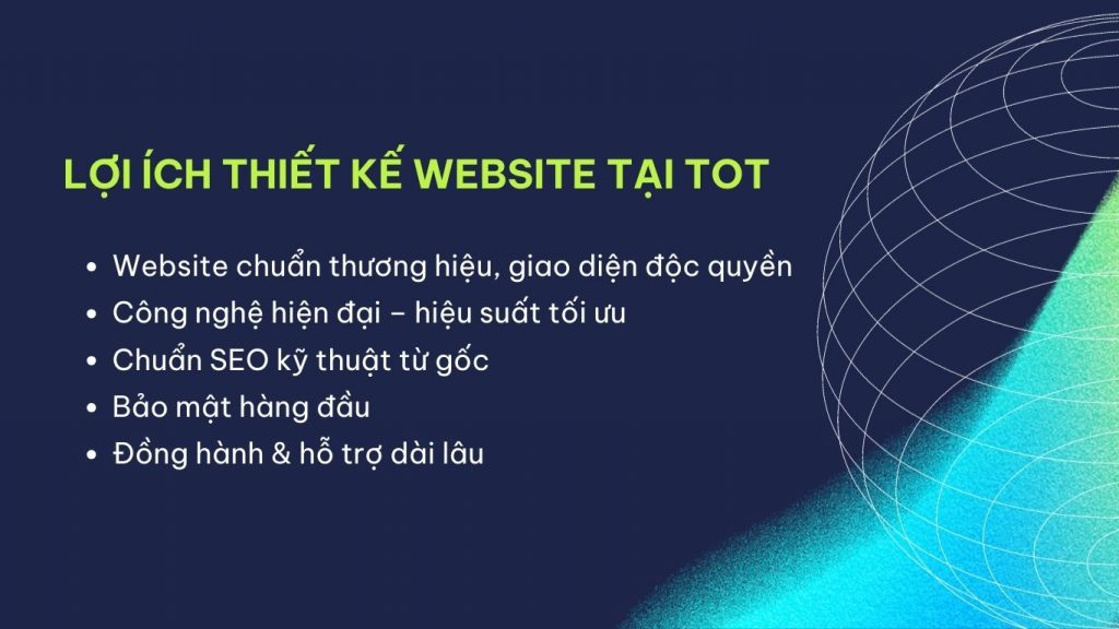 Lợi ích khi chọn công ty thiết kế web uy tín tại TP HCM