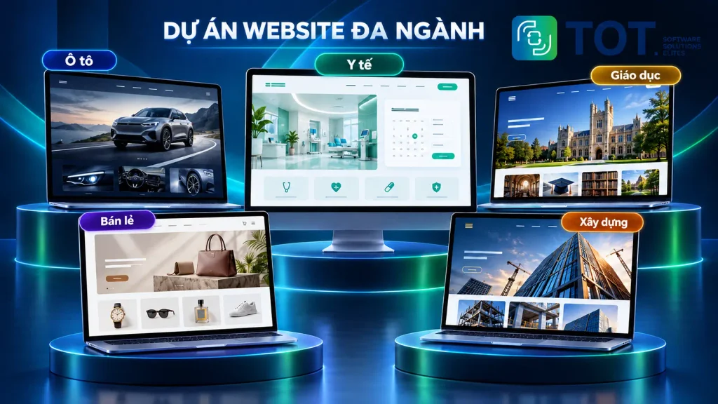TOT has experience delivering corporate websites in the automotive, education, healthcare, retail, and construction sectors.