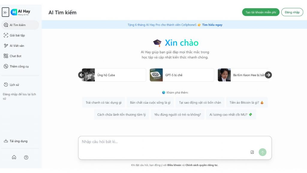 AI Hay chatbot