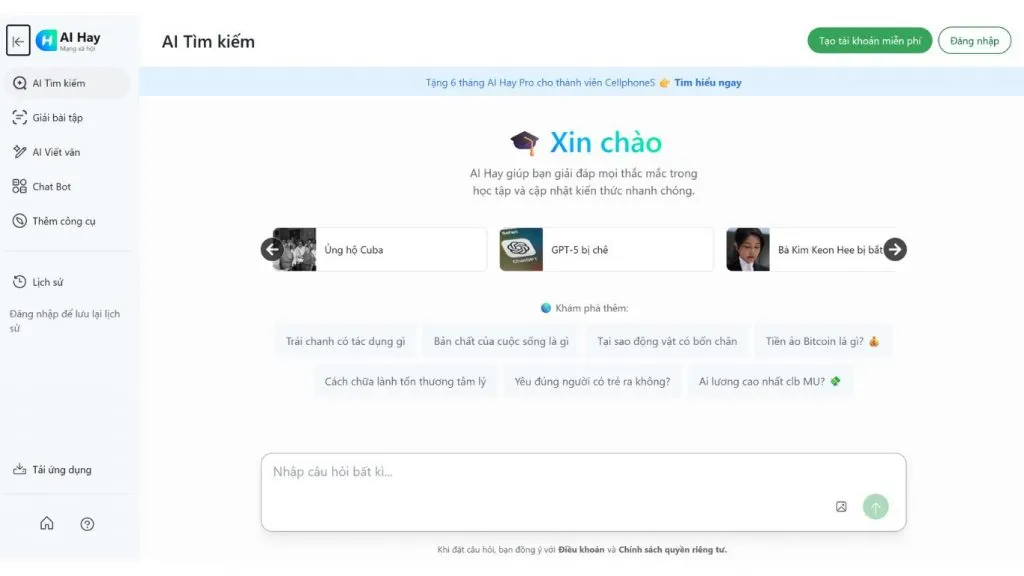 AI Hay chatbot