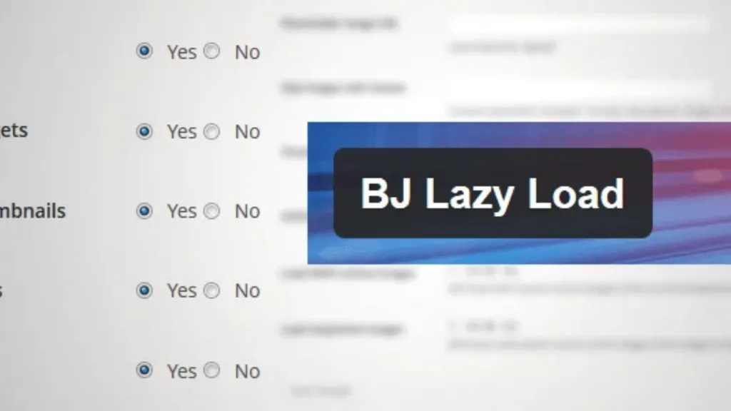 plugin BJ Lazy Load