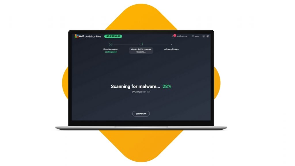 AVG Online Web Page Scanner