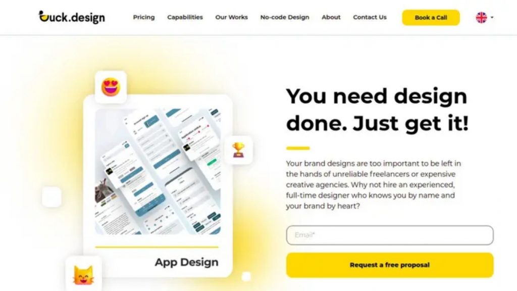 Duck.Design construction web design agency