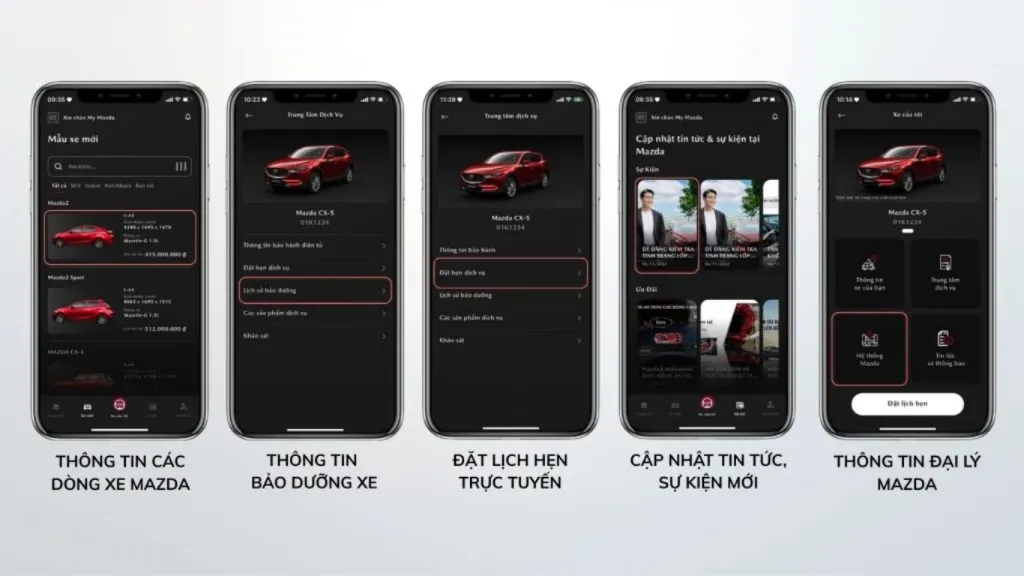 The Mazda App was fully redeveloped by TOT