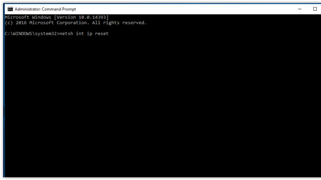 Dùng CMD reset TCP/IP để khắc phục lỗi web và làm mới cấu hình mạng.