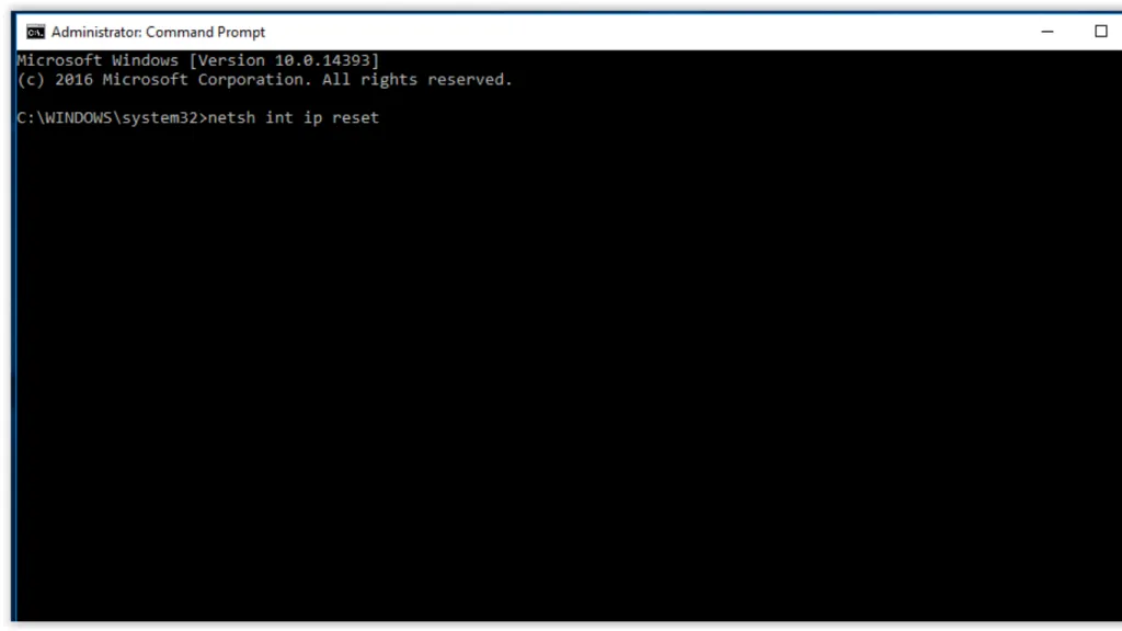 Dùng CMD reset TCP/IP để khắc phục lỗi web và làm mới cấu hình mạng.