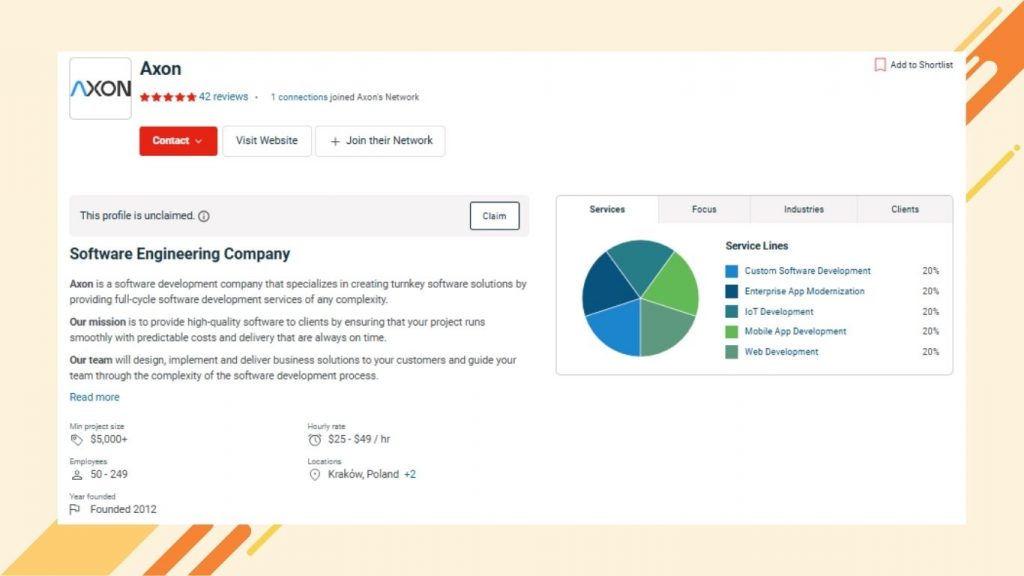 Axon Active is a Software Engineering Company specializing in full-cycle turnkey software solutions 