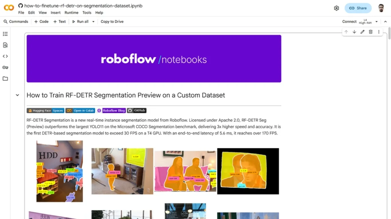 Trình soạn thảo mã Colab Notebook