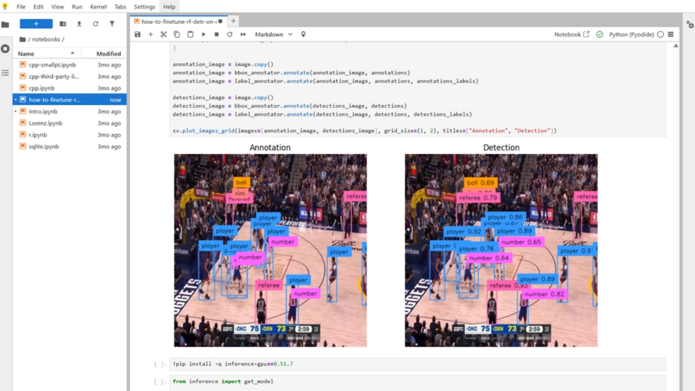 Trình soạn thảo mã Jupyter Notebook