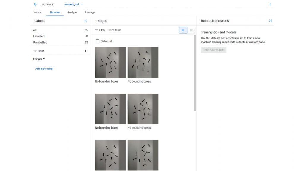 Tải hình ảnh lên dự án Vertex AI