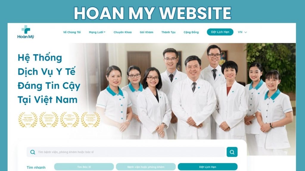 Hoan My website redesign by TOT