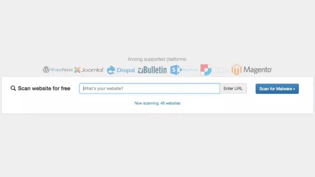 kiểm tra bảo mật website Quttera