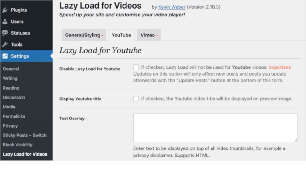 Lazy Load giúp trì hoãn tải video và iframe 