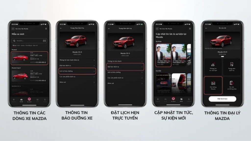 TOT developed the upgraded Mazda App