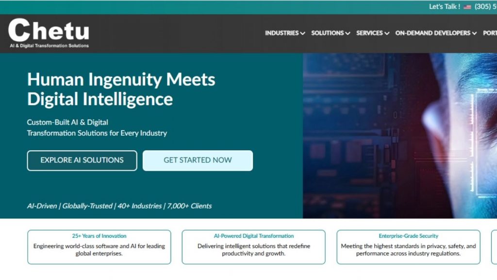 Chetu develops custom medical software