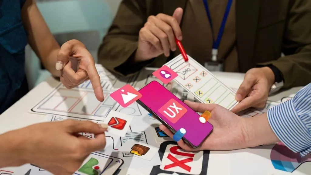 UX mobile app