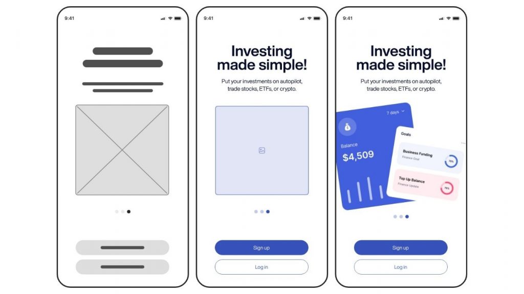 prototyping and user testing