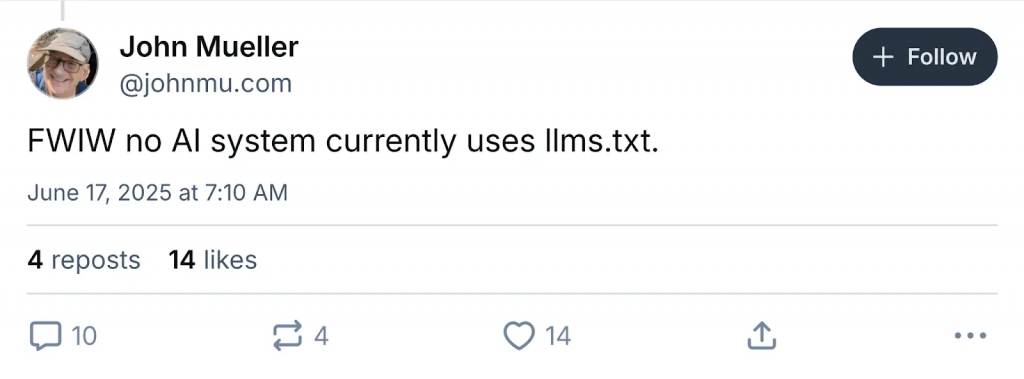 Có nên sử dụng LLMs.txt không