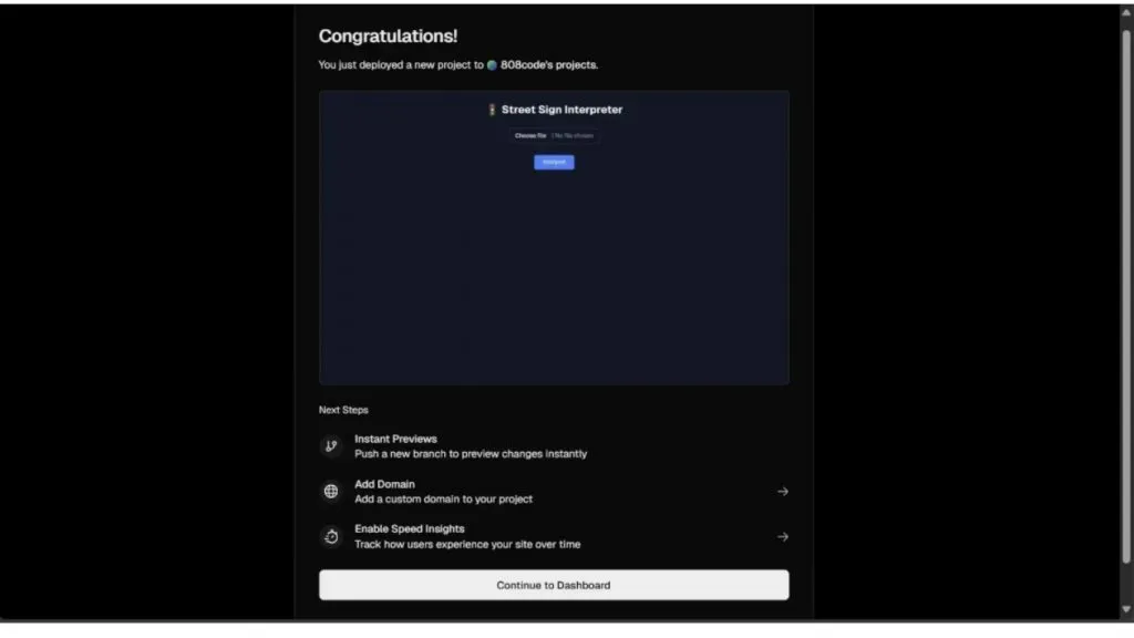 Giao diện web chạy thực tế 