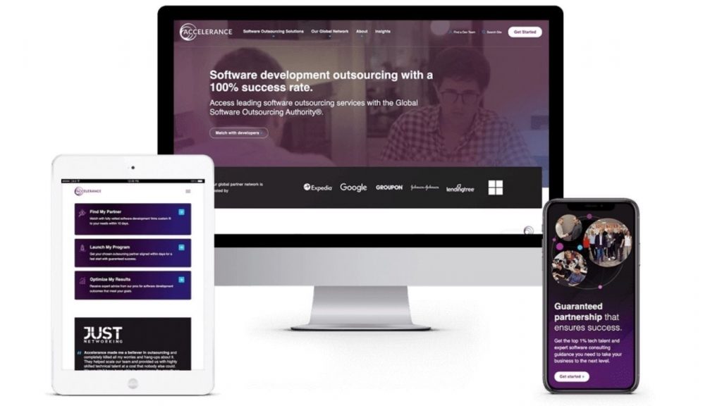 A strong portfolio demonstrates a nearshore team’s ability