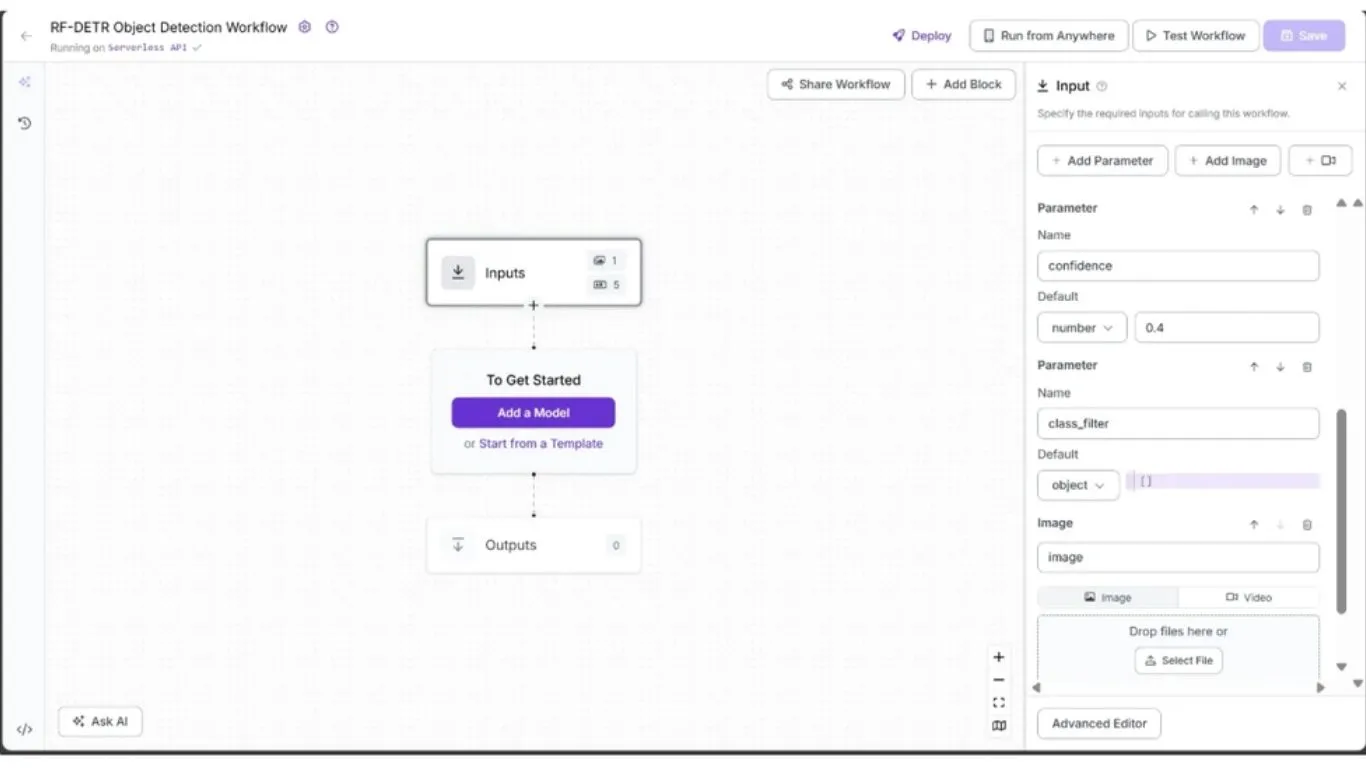 ba input của workflow