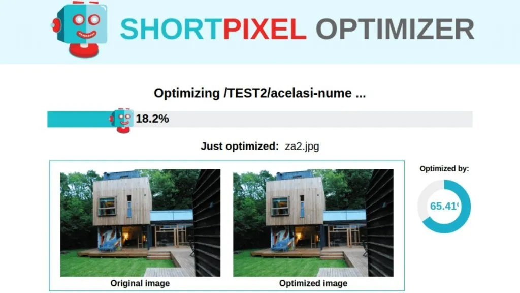 ShortPixel giúp nén và chuyển đổi ảnh sang định dạng WebP hiệu quả