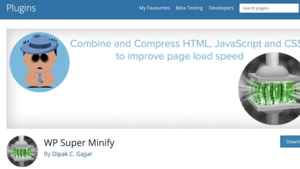 WP Super Minify giúp gộp và nén file CSS, JavaScript