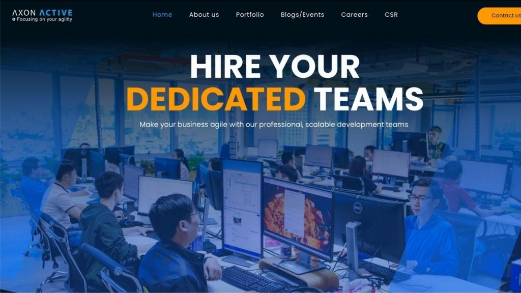 Axon Active is a web application development company