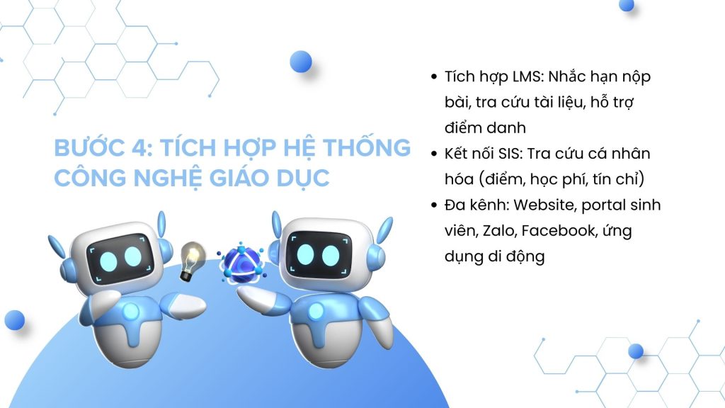 tích hợp LMS, SIS và đa kênh cho nhà trường