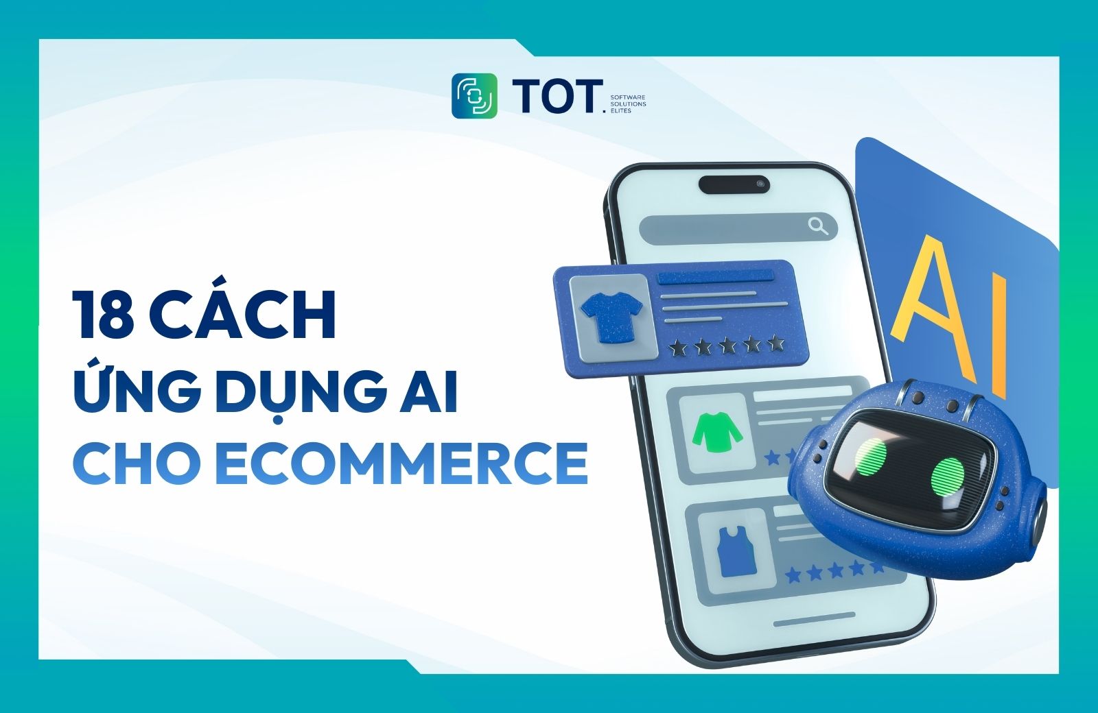 cách ứng dụng AI cho ecommerce