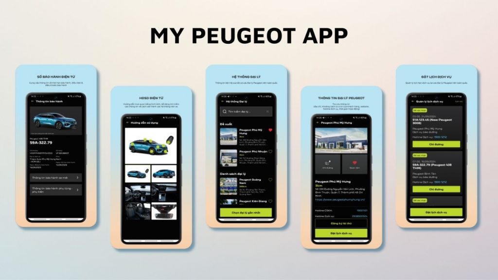 case study ứng dụng My Peugeot App