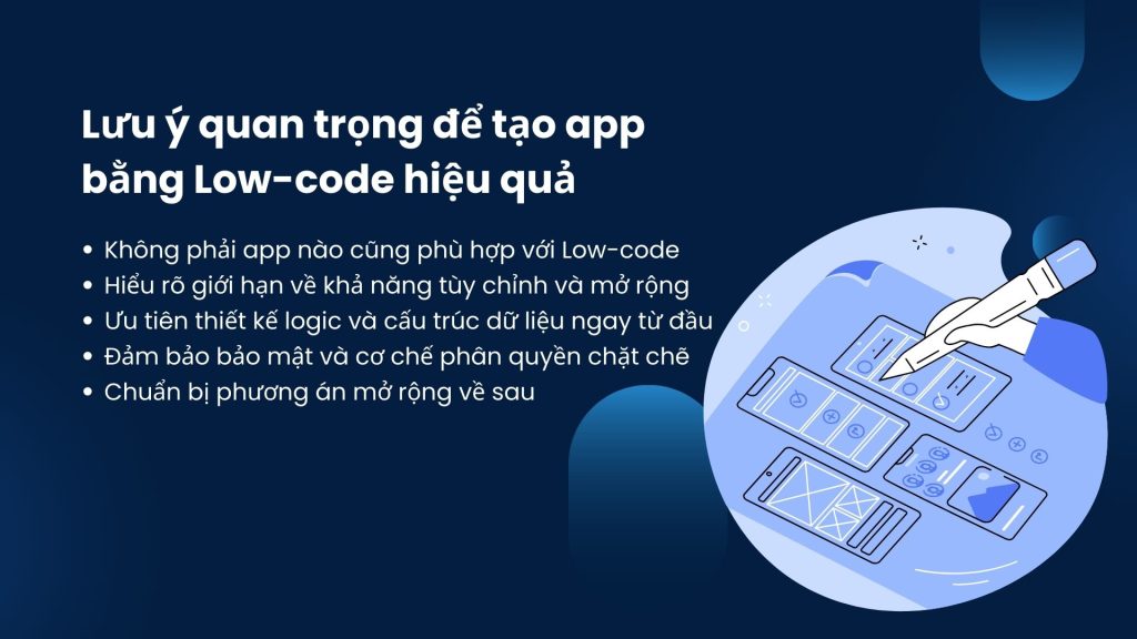 Tạo app bằng low code